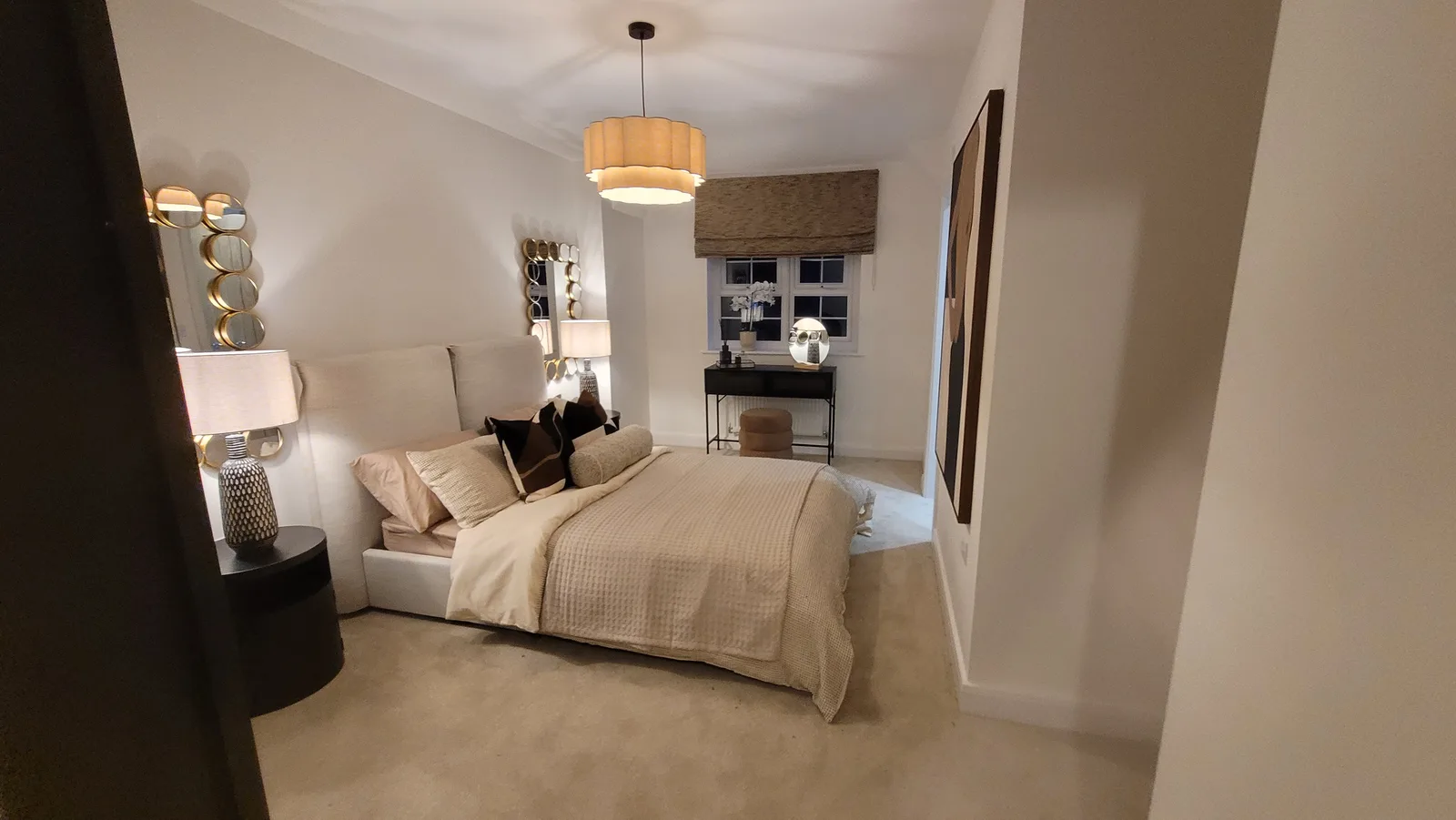 Showhome master bedroom